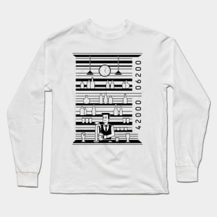 Bar Code Long Sleeve T-Shirt